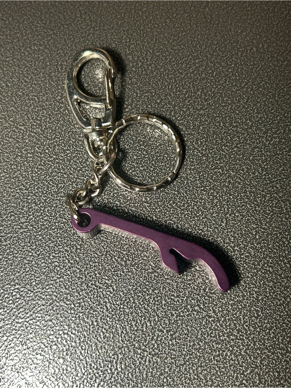 Kirin Beer Purple Keychain and Bottle Opener